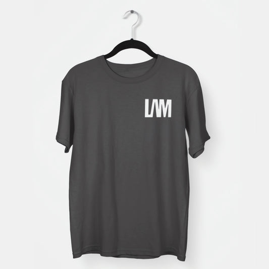 LAM Logo  - Faded Black T-Shirt